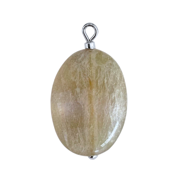Crystal Pendant Silver