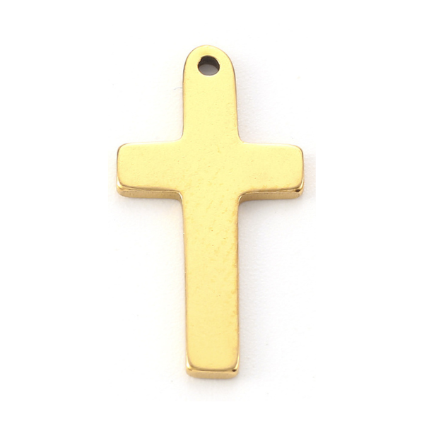 Cross Gold 20x10mm
