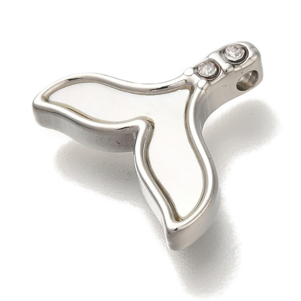 Fin Silver 14x16mm
