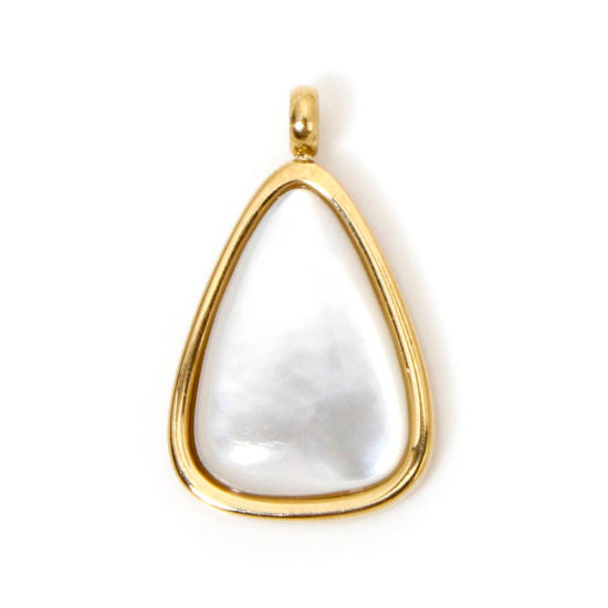 Teardrop pearl gold