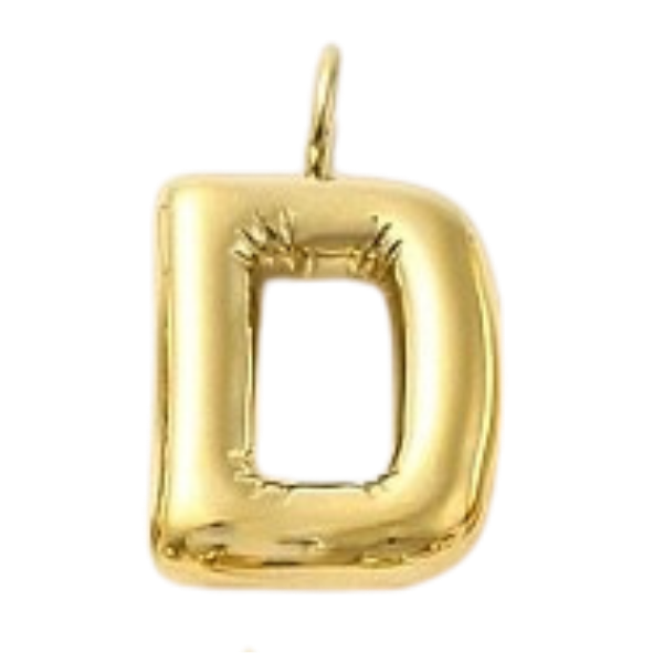 "D" Gold Bubble