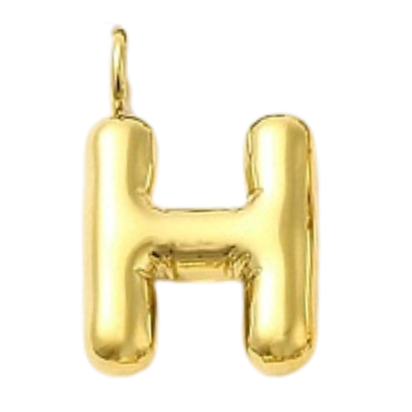 "H" Gold Bubble