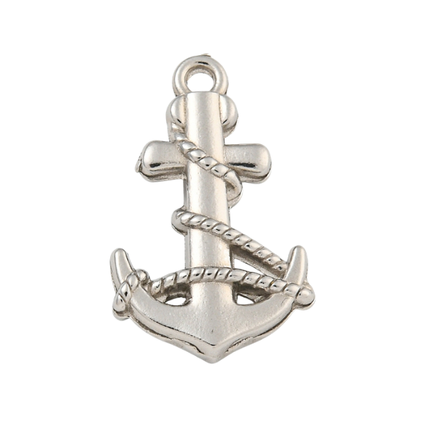 silver anchor charm