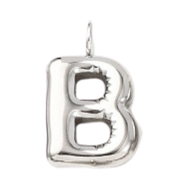 "B" Silver Bubble