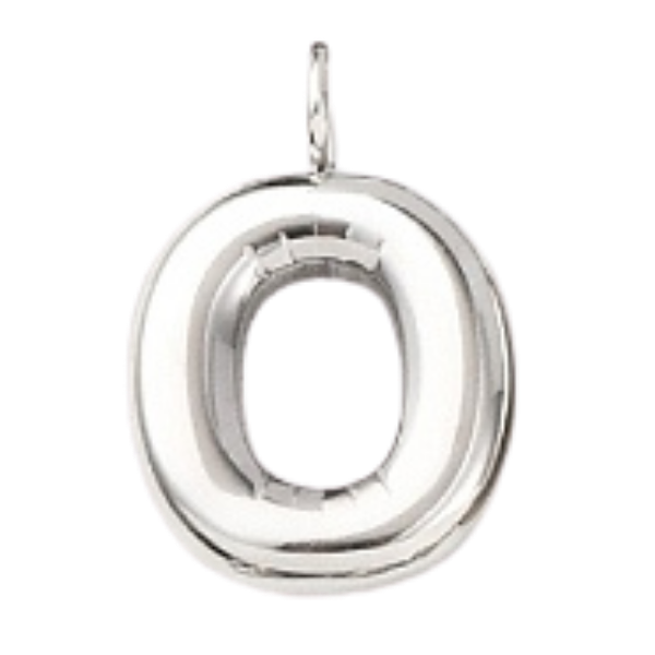 "O" Silver Bubble