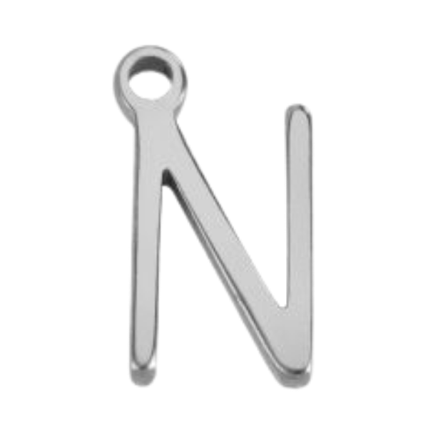 "N" Silver Print