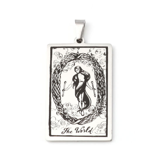 The World Silver 46×24mm