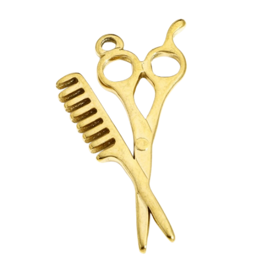 Cosmetology Gold 33x21mm