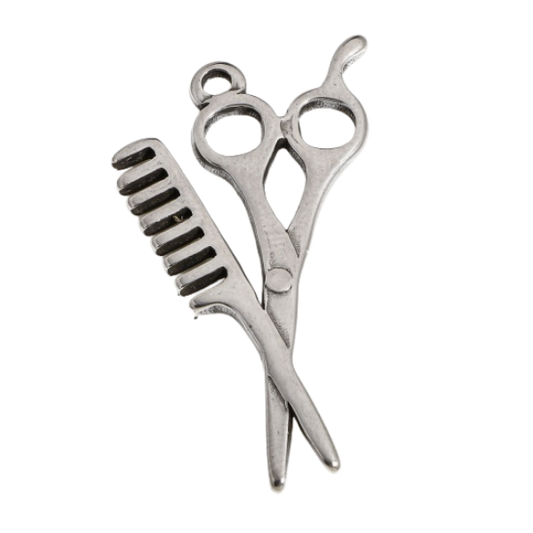 Cosmetology Silver 33x21mm