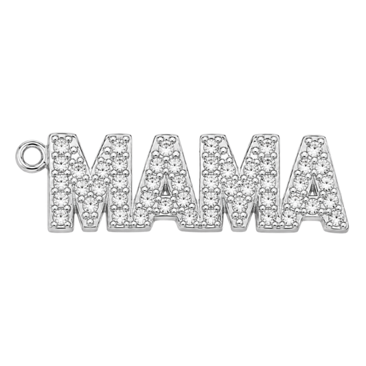 Mama CZ Silver 22x8mm