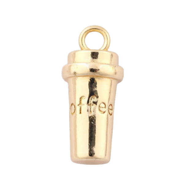 Coffee Gold 16x10mm