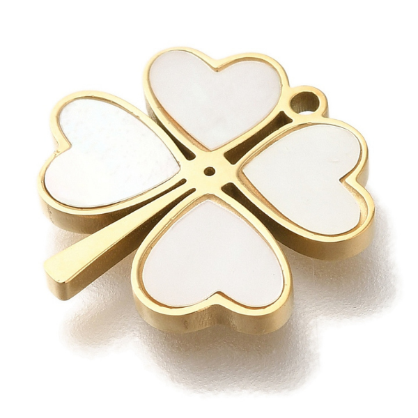Clover Gold 14x14mm