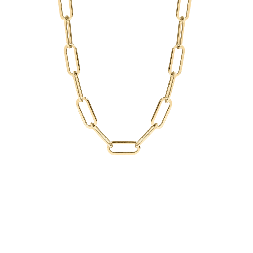 XL Paperclip Necklace (Gold only)