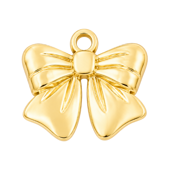 Bow Gold 13x14mm