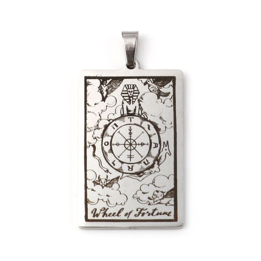 Wheel of Fortune Silver 46×24mm