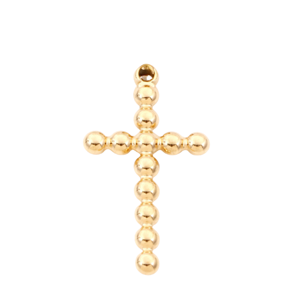 bubble cross gold