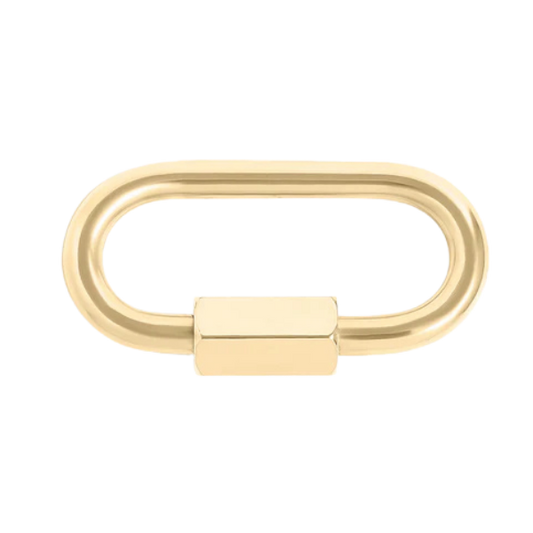 carabiner gold