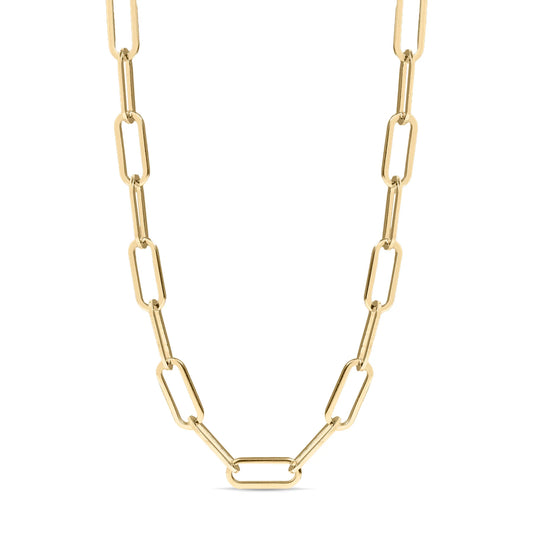 XL Paperclip Necklace (Gold only)