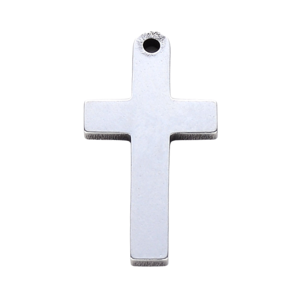 Silver cross pendant 