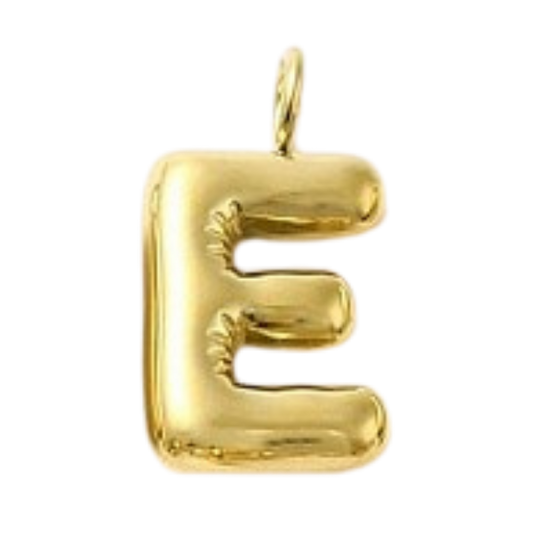 "E" Gold Bubble