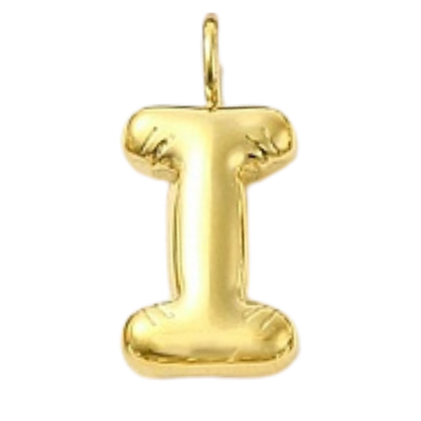 "I" Gold Bubble