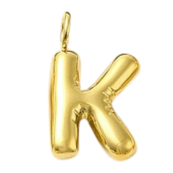 "K" Gold Bubble