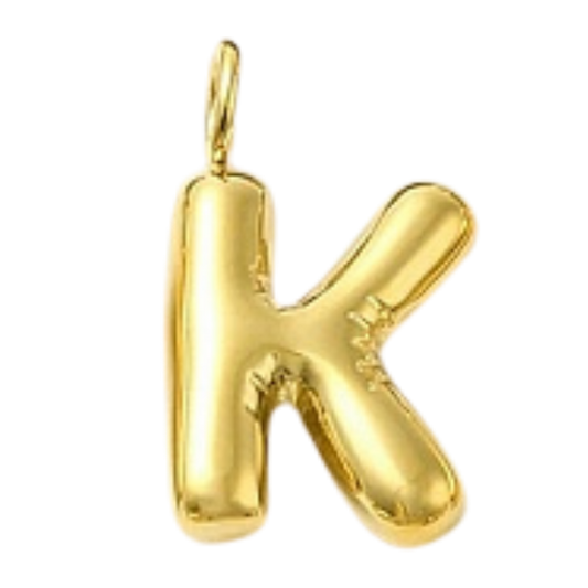 "K" Gold Bubble