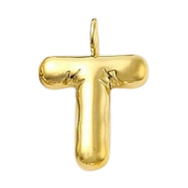 "T" Gold Bubble
