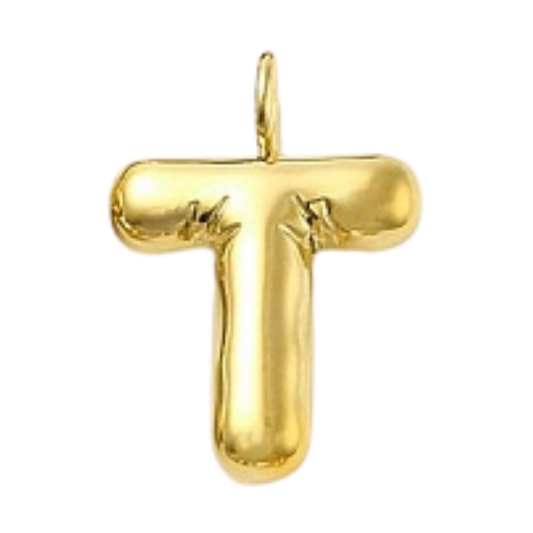 "T" Gold Bubble