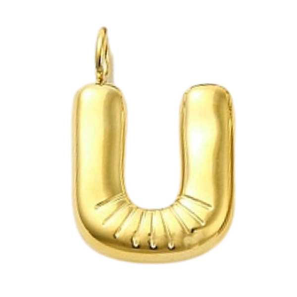 "U" Gold Bubble