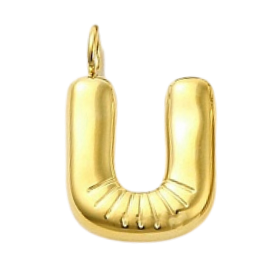 "U" Gold Bubble