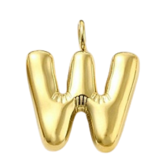 "W" Gold Bubble