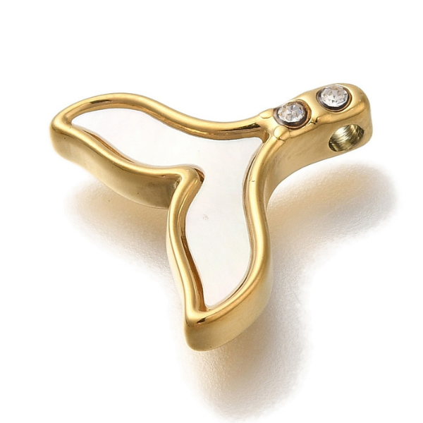 Fin Gold 14x16mm