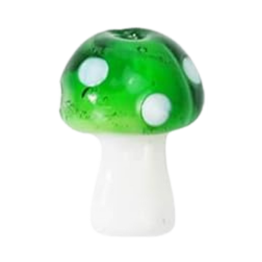 green mushroom charm