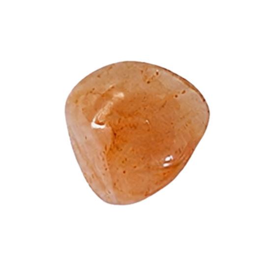 orange stone charm