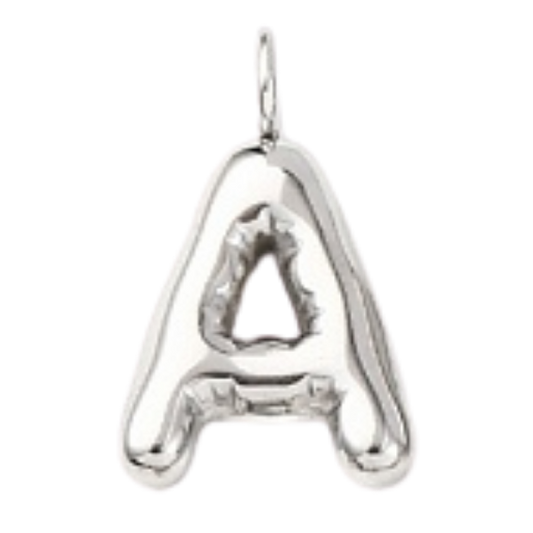 "A" Silver Bubble