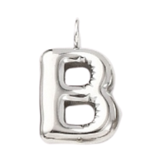 "B" Silver Bubble