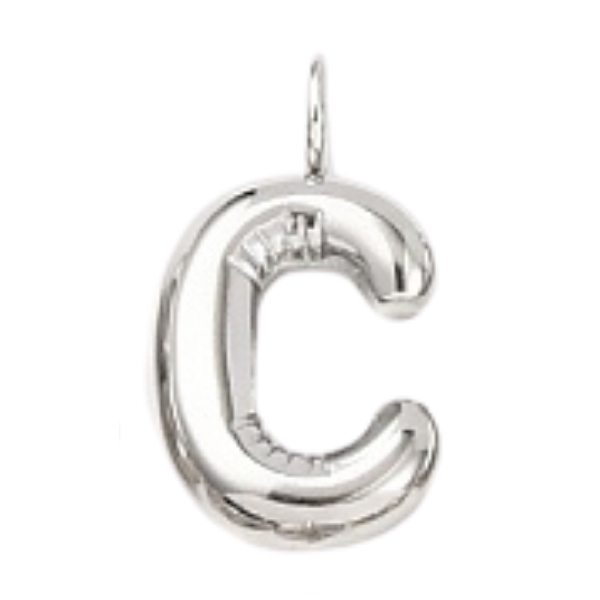 "C" Silver Bubble