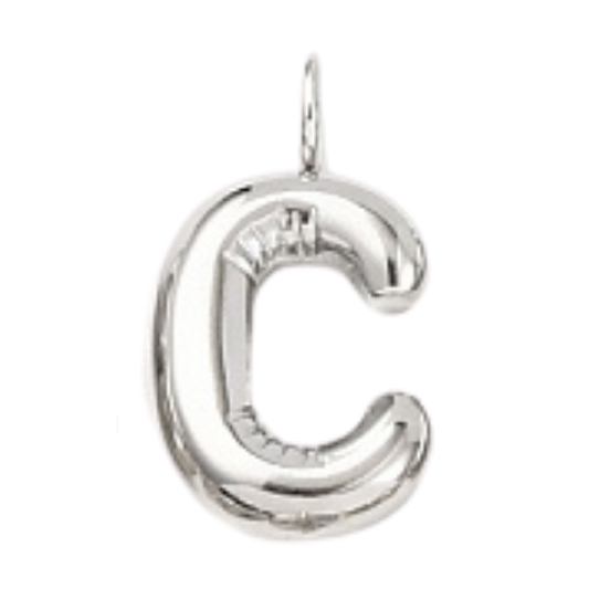 "C" Silver Bubble