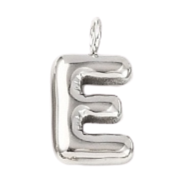 "E" Silver Bubble