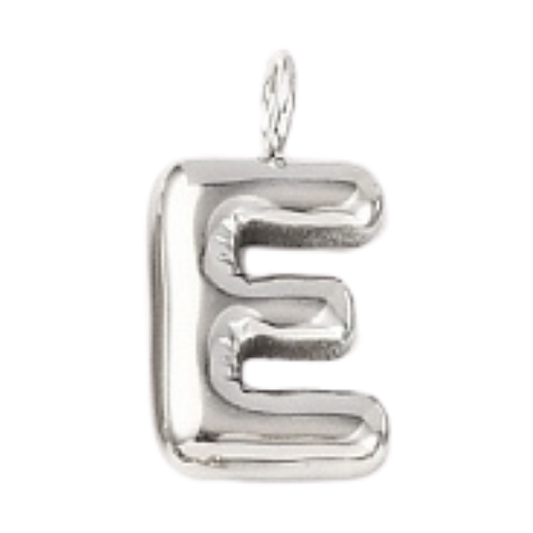 "E" Silver Bubble