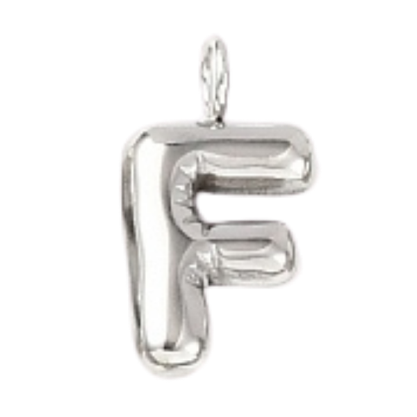 "F" Silver Bubble