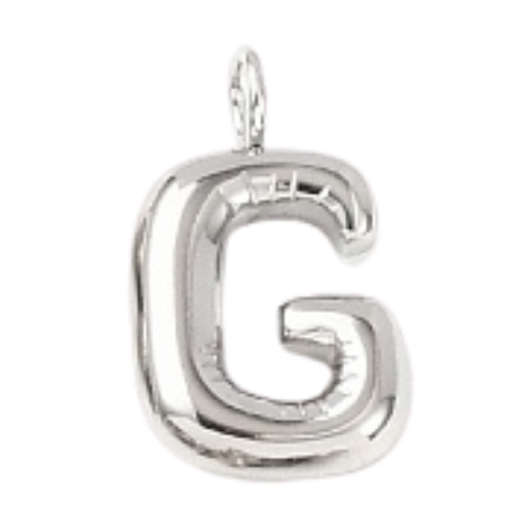 "G" Silver Bubble