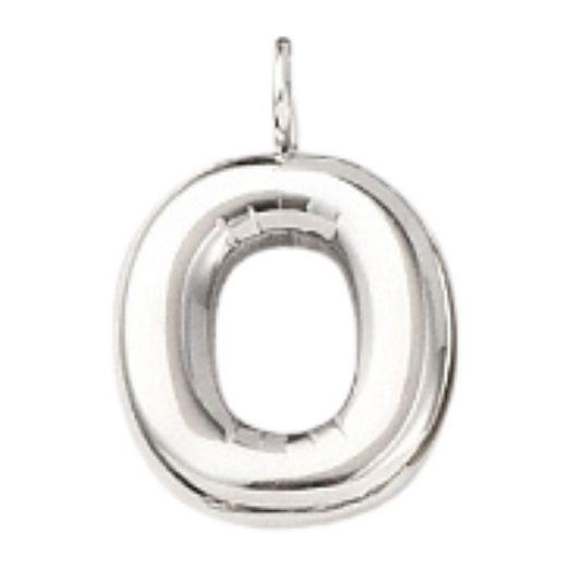 "O" Silver Bubble