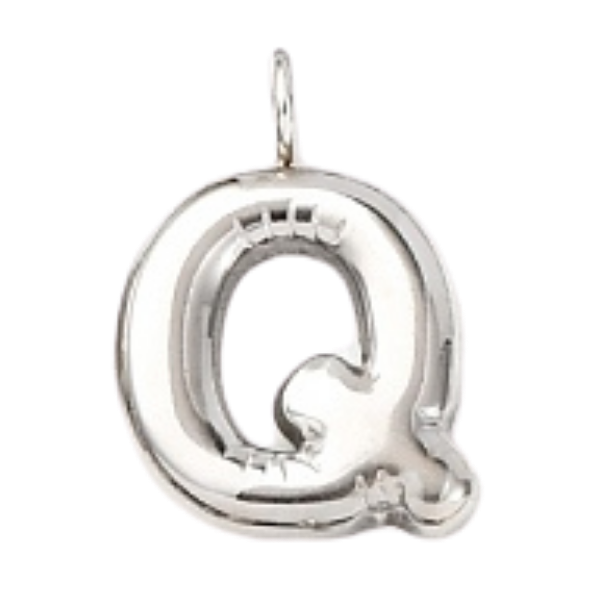 "Q" Silver Bubble