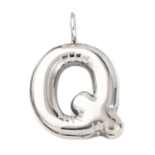 "Q" Silver Bubble