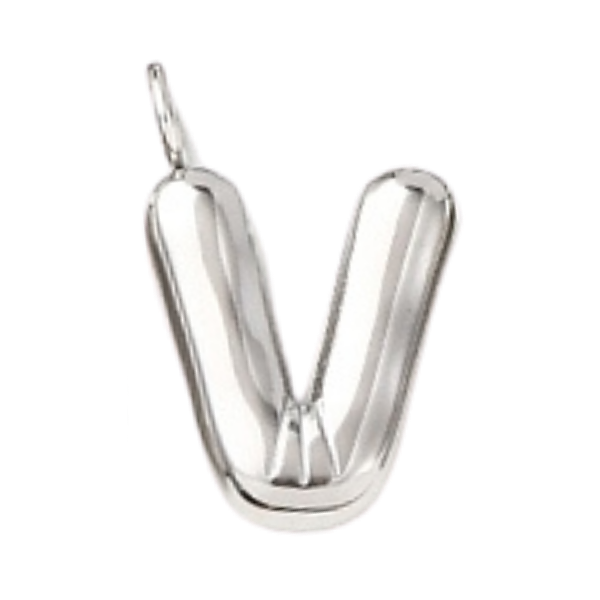 "V" Silver Bubble