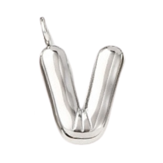 "V" Silver Bubble