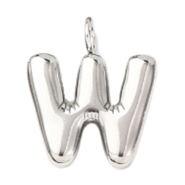 "W" Silver Bubble