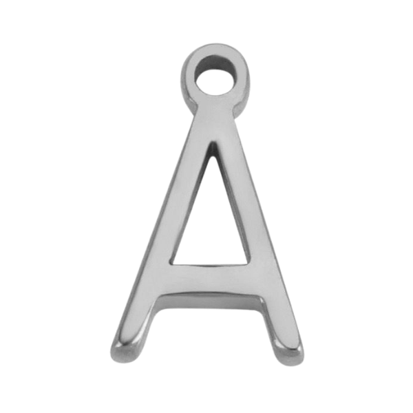 "A" Silver Print
